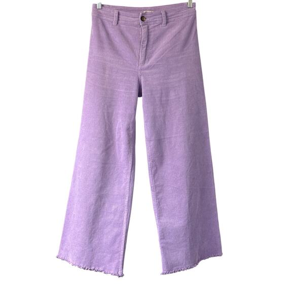Billabong Women’s Free Fall High Waist Wide Leg Corduroy Pants Tulip Sz 29 *EUC - Picture 2 of 13